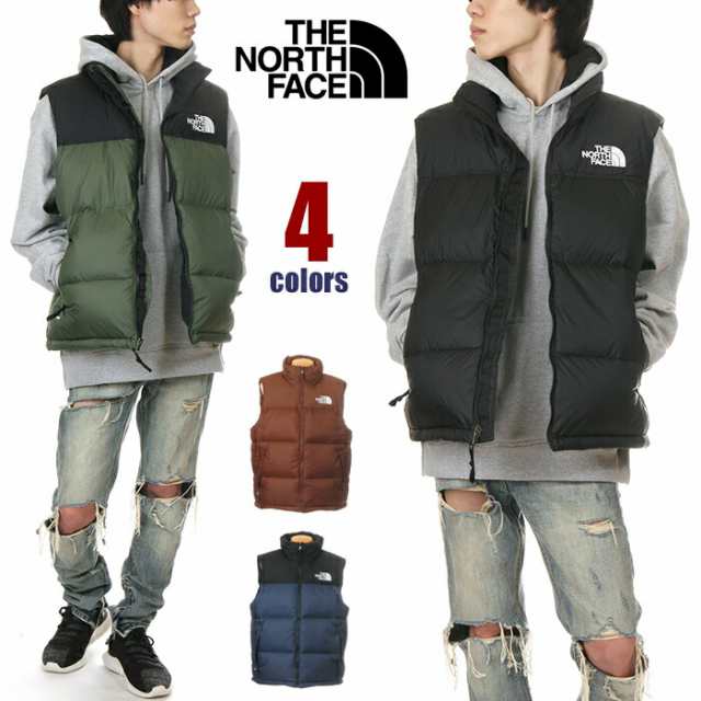 【USAモデル】ノースフェイス ダウン ベスト メンズ THE NORTH FACE 1996レトロヌプシベスト アウトドア 防寒 撥水加工 軽量 保温 大きい