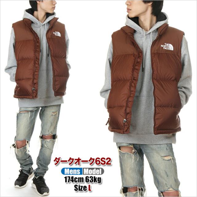 【USAモデル】ノースフェイス ダウン ベスト メンズ THE NORTH FACE ザ・ノース・フェイス 1996レトロヌプシベスト フード付き アウトドア 防寒 撥水 軽量 保温 大きいサイズ ビッグサイズ アウトドア ゴルフ ブランド 黒 紺 カーキ 茶 プレゼント S M L XL 2XL NF0A3JQQ_6
