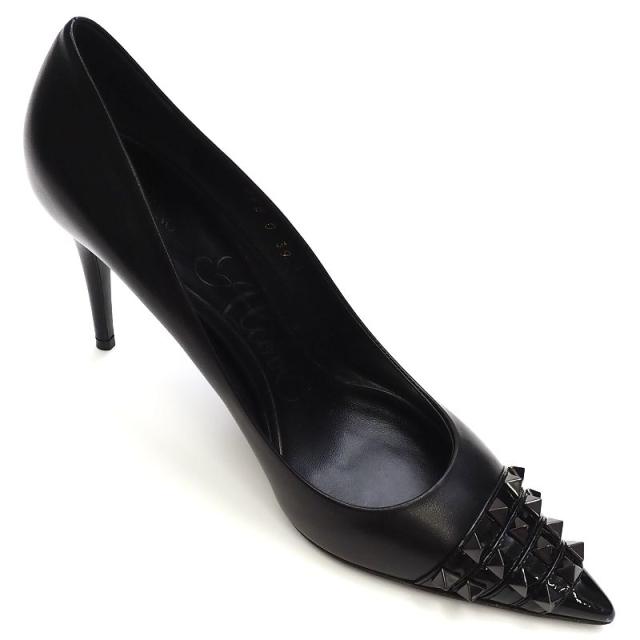 Valentino スタッズ付き ブラックハイヒール サイズ39 Valentino スタッズ付き ブラックハイヒール サイズ39 Valentino