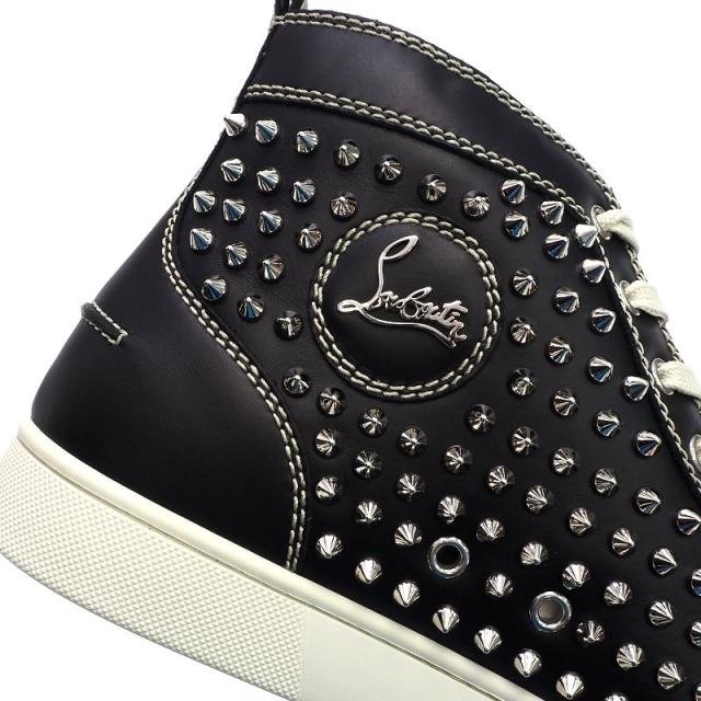 未使用品 Christian Louboutin スパイク レザースニーカー 【サイズ 