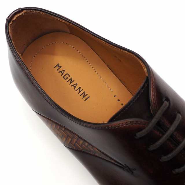 新品 MAGNANNI レザーシューズ 革靴 【サイズ：38】 ブラウン ...