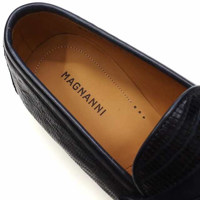 未使用品 MAGNANNI リザードレザー コインローファー 【サイズ：39 