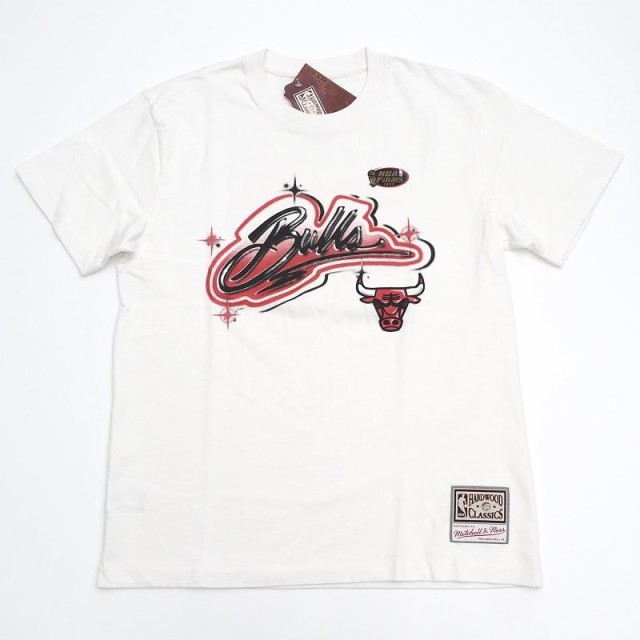 未使用品 Mitchell&Ness ブルズ Tシャツ 【サイズ：M】 ホワイト NBA