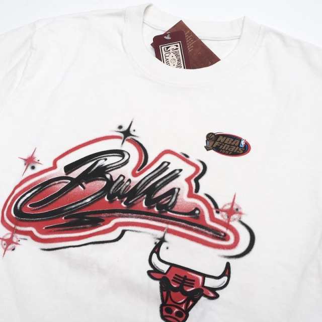 未使用品 Mitchell&Ness ブルズ Tシャツ 【サイズ：M】 ホワイト NBA