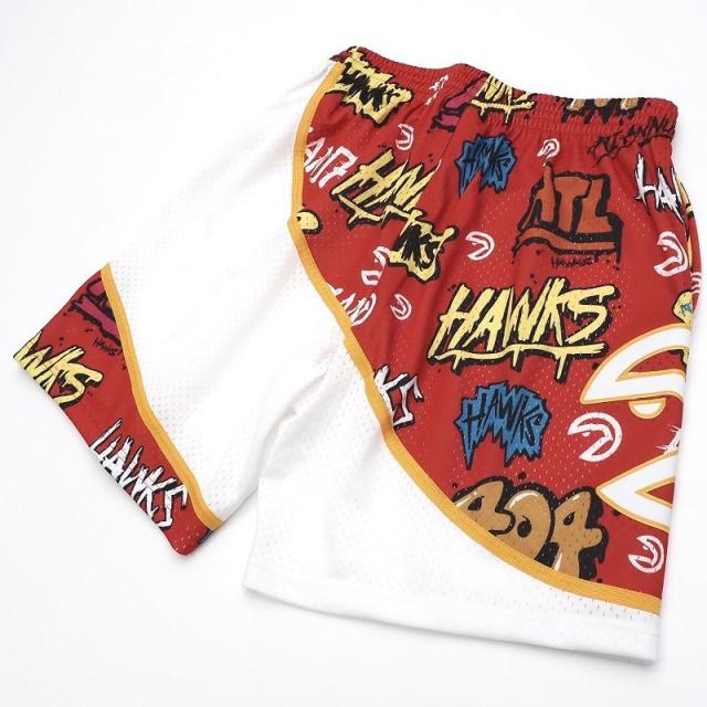 超美品 Mitchell&Ness ホークス バスケットボール ショーツ 【サイズ