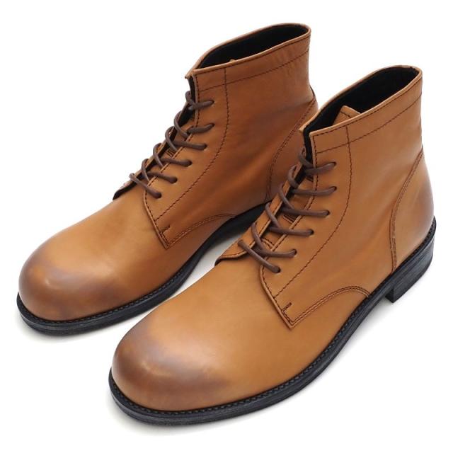 新品 PADRONE レースアップ レザーブーツ 【サイズ:41】 キャメル PU8586-1107-17A パドローネ メンズ 5G/E04138/HSP05/SYM/HM