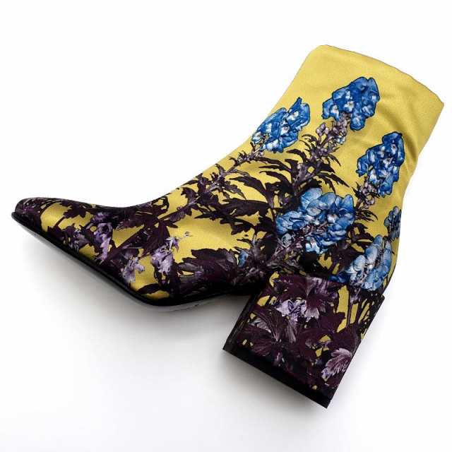 未使用品 DRIES VAN NOTEN サイドジップ ブーツ 【サイズ:36 未使用品 DRIES VAN NOTEN サイドジップ ブーツ 【サイズ:36