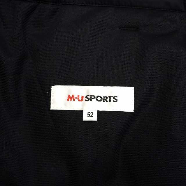 新品 MU SPORTS パディングパンツ 【サイズ：52】 ブラック エムユースポーツ ミエコウエサコ ゴルフウエア メンズ  5G1/K0304S/GNOV03/SYM/HMの通販はau PAY マーケット - LOOOOOW | au PAY マーケット－通販サイト