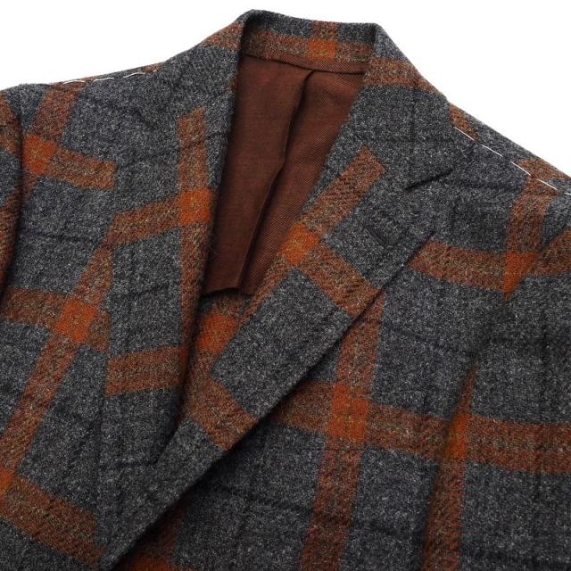 新品 Stile Latino ツイードジャケット 【サイズ：44】 ダークグレー 