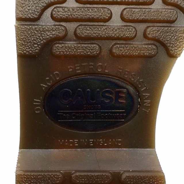 未使用品 CAUSE 英国製 レザーブーツ 【サイズ：UK7】 ブラウン コーズ