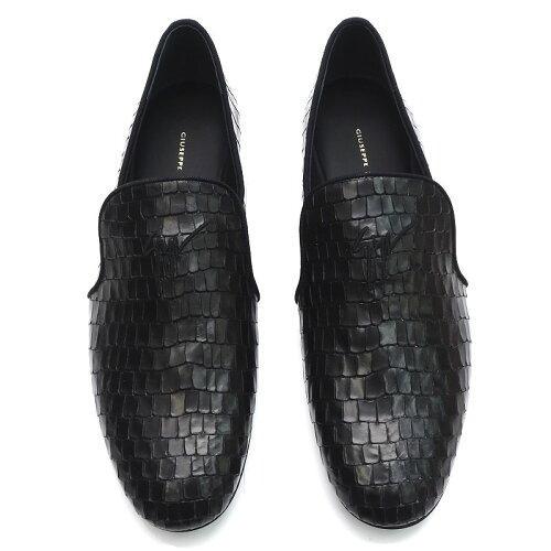 新品 GIUSEPPE ZANOTTI レザーシューズ 【サイズ：40】 ブラック 