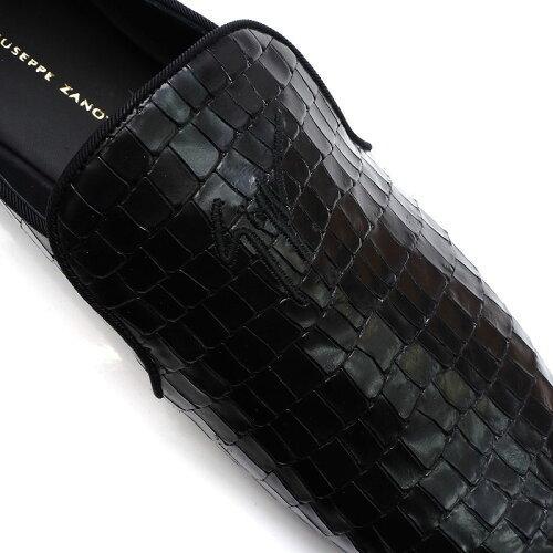新品 GIUSEPPE ZANOTTI レザーシューズ 【サイズ：40】 ブラック 