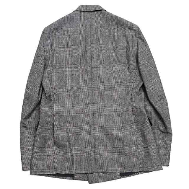 L04145 新品 De Petrillo ダブル スーツ：52 グレンチェックサイズ