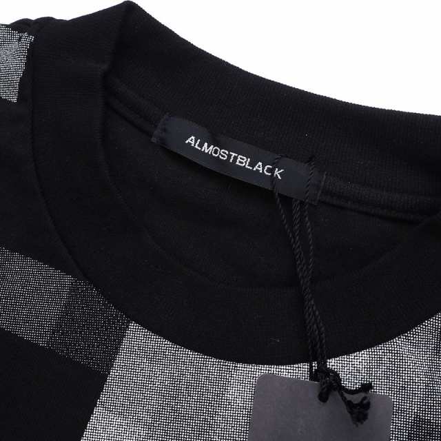 新品 19SS ALMOSTBLACK オーバーサイズ プルオーバー 【サイズ：1