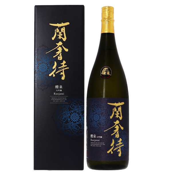 日本酒 地酒 岐阜 玉泉堂酒造 醴泉 大吟醸 蘭奢待 専用箱付 1800ml 1梱包6本までの通販は