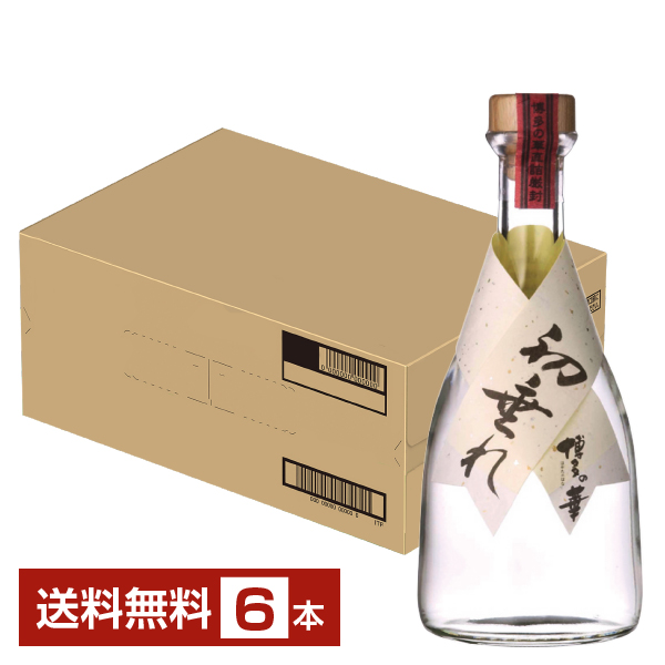 福徳長酒類 本格麦焼酎 博多の華 初垂れ 44度 瓶 500ml 6本 1ケース
