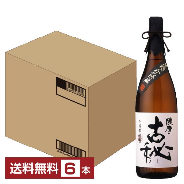 雲海酒造 本格芋焼酎 薩摩古秘（こひ） 25度 黒麹・かめ貯蔵 瓶 1800ml 1.8L×6本 1ケース 芋焼酎 宮崎