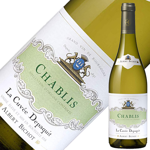 白ワイン フランス ブルゴーニュ アルベール ビショー シャブリ ラ キュヴェ デパキ 2021 750mlの通販は 5,609円