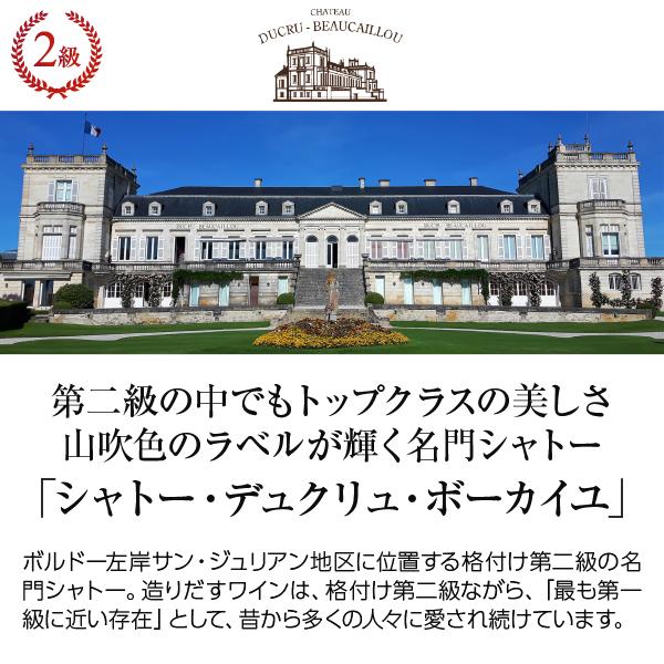 赤ワイン フランス ボルドー シャトー デュクリュ ボーカイユ 2022 750ml 格付け第2級_1