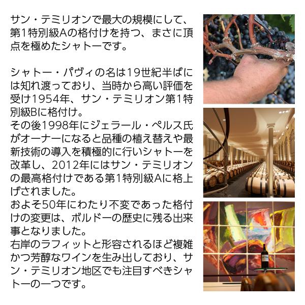 赤ワイン フランス ボルドー シャトー パヴィ 2020 750ml_2