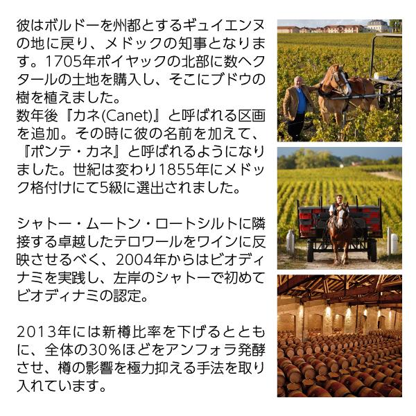 赤ワイン フランス ボルドー シャトー ポンテ カネ 2021 750ml 格付け第5級