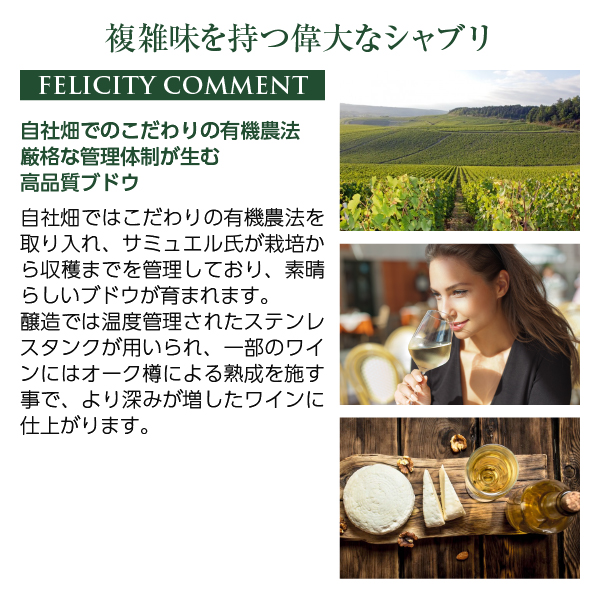 白ワイン フランス ブルゴーニュ サミュエル ビロー シャブリ グラン クリュ レ プリューズ 2022 750ml_8
