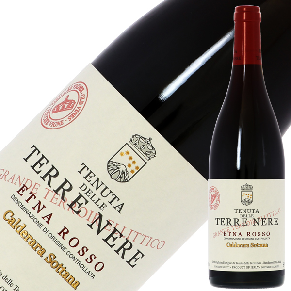 赤ワイン イタリア テッレ ネーレ エトナ ロッソ カルデラーラ ソッターナ 2021 750mlの通販は 9,680円