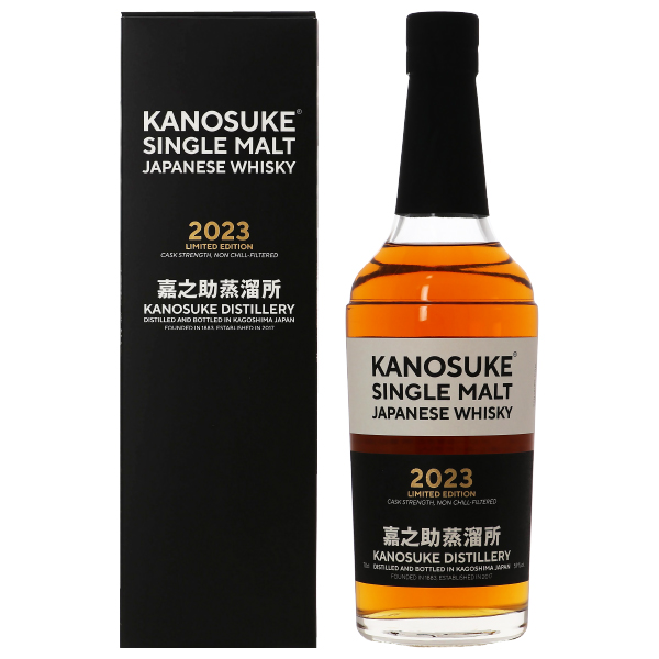 嘉之助（かのすけ） シングルモルト 2023 リミテッドエディション ジャパニーズウイスキー 嘉之助蒸留所 59度 箱付 700ml 洋酒