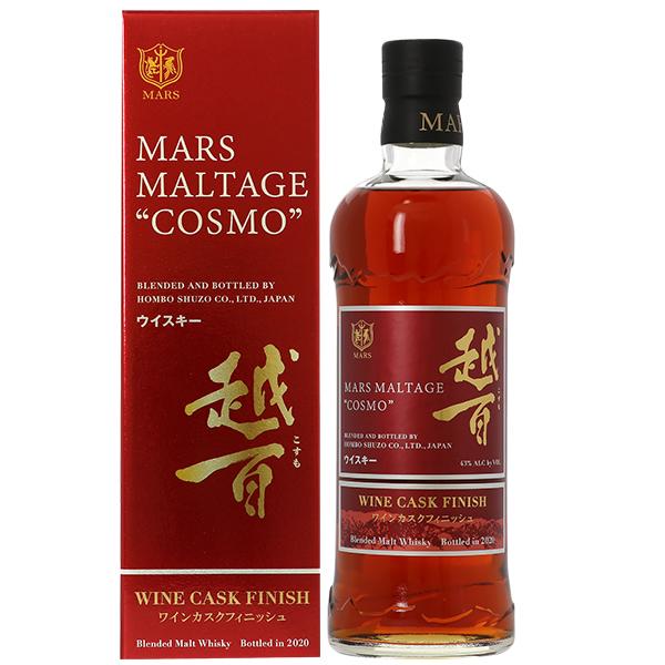 マルスウイスキー モルテージ越百 ワインカスクフィニッシュ 43度 箱付 700ml