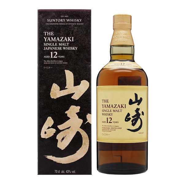 ウイスキー サントリー 山崎 12年 43度 箱付 700ml 洋酒