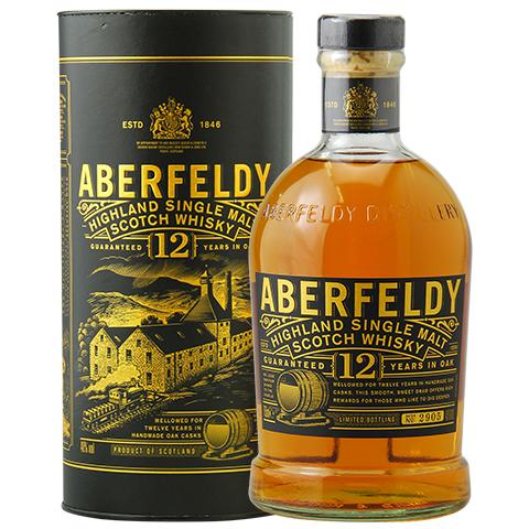 ウイスキー アバフェルディ 12年 40度 箱付 700ml 包装不可 シングルモルト 洋酒の通販は 5,205円