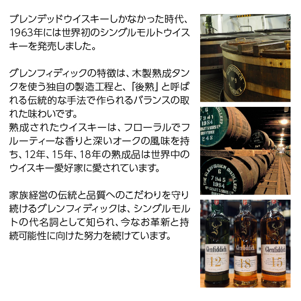 ウイスキー グレンフィディック 18年 スモール バッチ リザーブ シングルモルト スコッチウイスキー 40度 並行 箱付 700ml 包装不可 洋酒