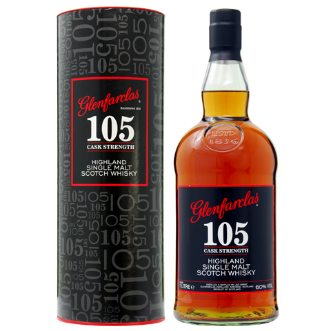 ウイスキー グレンファークラス 105 カスクストレングス 60筒箱付
