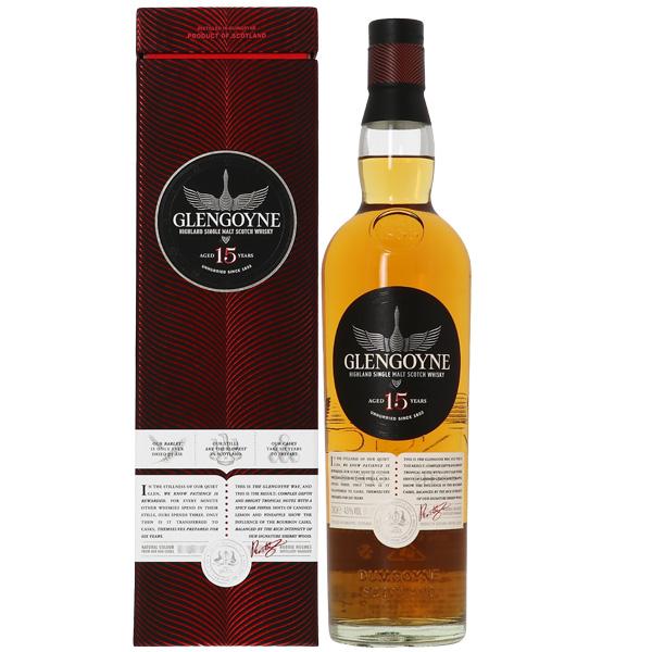 ウイスキー グレンゴイン 15年 43度 正規 箱付 700ml シングルモルト 洋酒