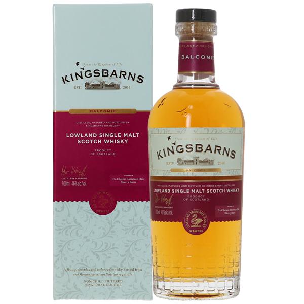 ウイスキー キングスバーンズ バルコミ— シェリーカスク シングルモルト スコッチウイスキー 46度 正規 箱付 700ml 洋酒の通販は