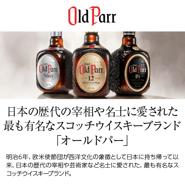 Old Parr ウイスキー瓶デザイン 壁掛け鏡 グランドオールドパー 12年