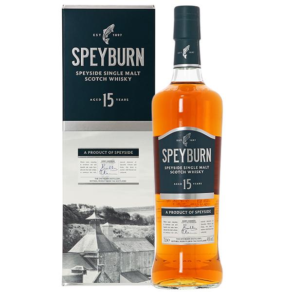スペイバーン 15年 スペイサイド シングルモルト スコッチウイスキー 46度 正規 箱付 700ml 洋酒