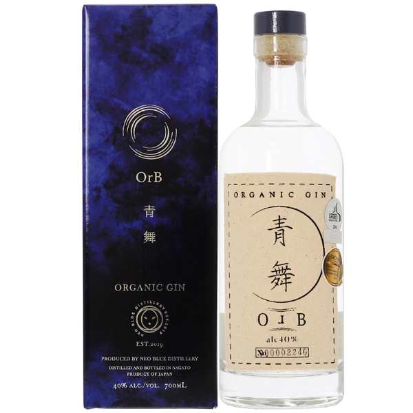 ネオ ブルー ディスティラリー オーガニックジン 青舞 OrB 40度 箱付 700ml スピリッツの通販は