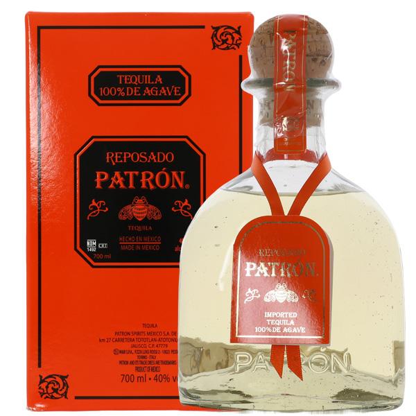 テキーラ パトロン レポサド 40度 並行 箱付 750ml スピリッツ 包装不可の通販は 6,035円