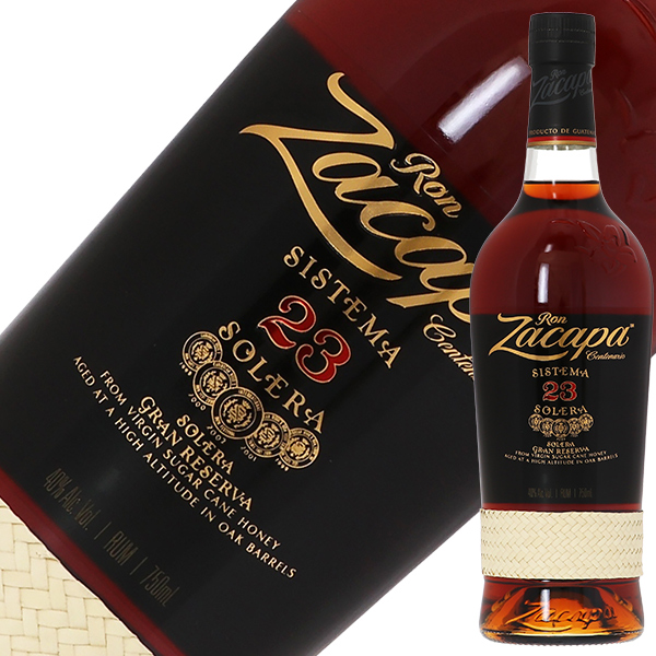 【02/20入荷予定】ラム ロン サカパ センテナリオ 23年 ソレラ グランレゼルヴァ 40度 正規 箱付 750ml スピリッツの通販は