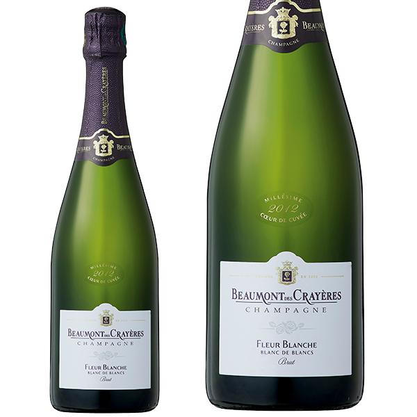 シャンパン フランス シャンパーニュ ボーモン デ クレイエール フルール ブランシュ ブラン ド ブラン ブリュット 2016 750mlの通販は