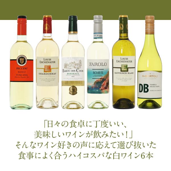 11】白ワインセット 毎日飲みたい！最高コスパワイン バラエティ 白
