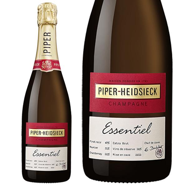 シャンパン フランス シャンパーニュ パイパー エドシック エッセンシエル エクストラ ブリュット 正規 750mlの通販は 5,498円