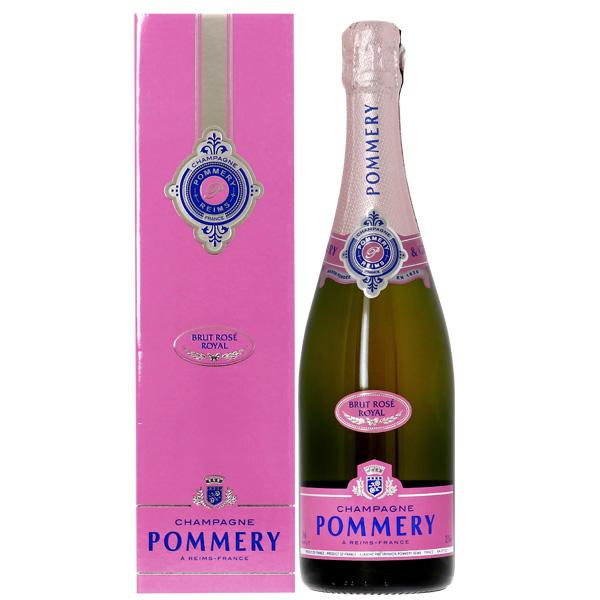 シャンパン フランス シャンパーニュ ポメリー ブリュット ロゼ 正規 箱付 750mlの通販は 7,178円
