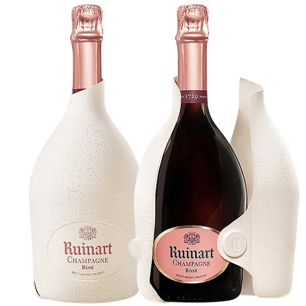 シャンパン フランス シャンパーニュ ルイナール（リュイナール） ロゼ セカンドスキン 正規 箱なし 750ml 包装不可 1梱包6本まで