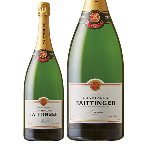 シャンパン フランス シャンパーニュ テタンジェ ブリュット レゼルブ マグナム 正規 1500ml 1梱包6本まで同梱可能 包装不可