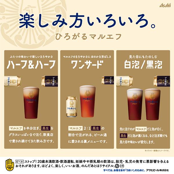 48本　アサヒ　生ビール　マルエフ　2ケース　まとめ売り　350ml ビール アサヒ生ビール マルエフ 350ml 2ケース(48本) - アスクル