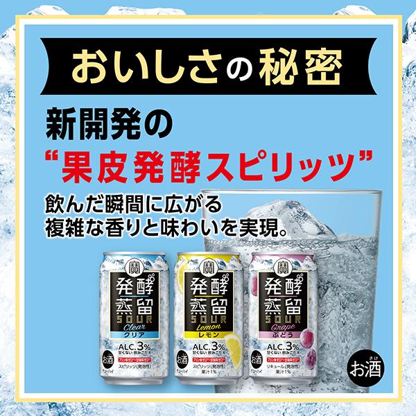 チューハイ レモンサワー 宝酒造 寶 タカラ 発酵蒸留サワー レモン 350ml 缶 24本×2ケース（48本） 送料無料の通販は