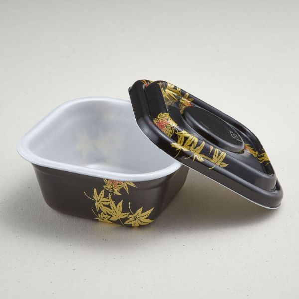 (400枚) どんぶり容器 どん重 大盛 もみじ(ND共蓋セット) 青葉紙業 00111562の通販は 36,003円