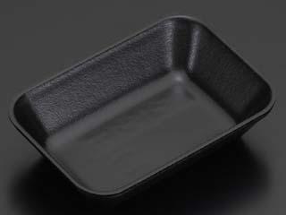 (3200枚) 発泡トレー GS15-10T 黒 リスパック 00148001の通販は